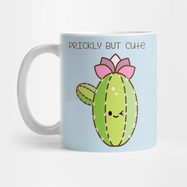 Funny Cactus by Mint Cloud Art Studio